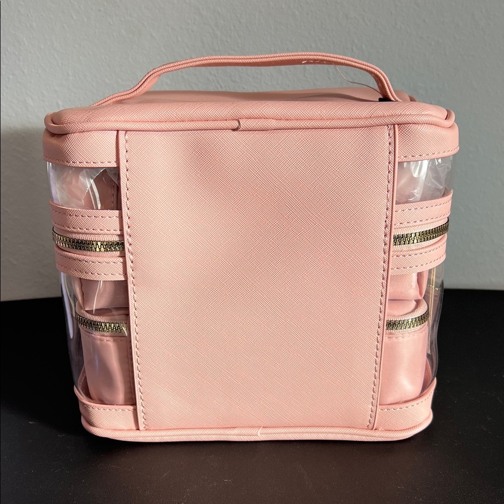 Ted Baker | “Cloud Pink” 4pc Train Case Set - Picture 4 of 7